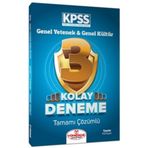 2023 KPSS Genel Yetenek Genel Kültür Kolay 3 Deneme Çözümlü Yönerge Yayınları