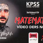 2023 Kpss Genel Yetenek Interaktif Serisi Matematik Video Ders Notları