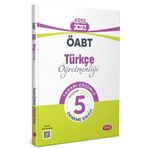 2023 KPSS ÖABT Türkçe Öğretmenliği Tamamı Çözümlü 5 Deneme Data Yayınları