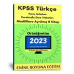 2023 Kpss Türkçe Ortaöğretim Modüler Kitap Seti Enine Boyuna Eğitim