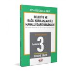 2023 Mahalli İdareler 4. Grup Tamamı Çözümlü 3 Deneme Sınavı - Editör Yayınları