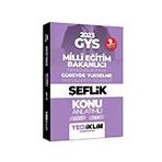 2023 Milli Eğitim Bakanlığı Görevde Yükselme Sınavı Şeflik Konu Anlatımı - Yediiklim Yayınları