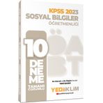 2023 ÖABT Sosyal Bilgiler Öğretmenliği Tamamı Çözümlü 10 Deneme - Yediiklim Yayınları