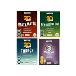2023 Okyanus Yayınları 8. Sınıf Lgs Master Matematik Fen Bilimleri ve Türkçe Deneme Seti