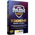 2023 PAEM Sınavlarına Hazırlık Tamamı Çözümlü 7 Deneme - Yediiklim Yayınları