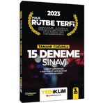 2023 Polis Rütbe Terfi Sınavlarına Hazırlık Tamamı Çözümlü 15 Deneme Sınavı - Yediiklim Yayınları