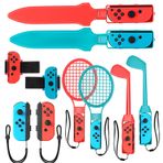 2023 Switch Sports for Nintendo Accessories Bundle -10 in 1 Family Accessories Kit for Switch Sports Games Compatible with Switch/Switch OLED