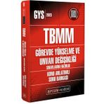 2023 TBMM Görevde Yükselme ve Ünvan Değişikliği Konu Anlatımlı Soru Bankası - Pegem Yayınları