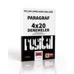 2023 TYT AYT KPSS ALES DGS MSÜ Resital Serisi Paragraf 4x20 Deneme Sınavı