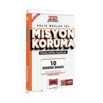 2023 Yıldız Serisi Polis Meslek İçi Misyon Koruma 10 Deneme Sınavı
