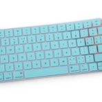2024-2021 Apple iMac 24" M4 M3 M1 Magic Keyboard A2450 / A2449 için Dokunmatik Kimlikli Klavye Kapağı Kaplaması, Mac mini Aksesuarlar Cilt, Mint