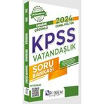 2024 Genel Kültür KPSS Vatandaşlık Soru Bankası