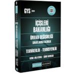 2024 İçişleri Bakanlığı Unvan Değişikliği Sınavı Teknikerlik Teknisyenlik Konu Anlatımlı Soru Bankası Pegem Akademi Yayıncılık