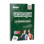 2024 KPSS Başucu Serisi Vatandaşlık Çözümlü 15 Deneme Sınavı