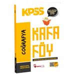 2024 KPSS Coğrafya Konu Anlatımlı Kafa Föy Hoca Kafası Yayınları