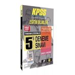 2024 KPSS Dev Kadro - Eğitim Bilimleri 5 Deneme