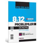 2024 KPSS-DGS-ALES Yeni Nesil 8x12 Tamamı Video Çözümlü Problemler Deneme Marka Yayınları
