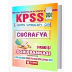 2024 KPSS Lisans Coğrafya Sıradışı Soru Bankası Teorem Yayınları