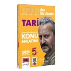 2024 KPSS Lise Ön Lisans 5Yüz Ekibi Tarih Çıkmış Sorularla Desteklenmiş Konu Anlatımı Mehmet Celal Özyıldız - Yargı Yayınları