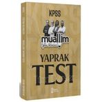 2024 Kpss Muallim Eğitim Bilimleri Tüm Dersler Yaprak Test