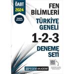 2024 KPSS ÖABT Fen Bilimleri Tamamı Çözümlü Türkiye Geneli 1-2-3 (3'lü Deneme Seti)