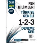 2024 Kpss Oabt Fen Bilimleri Tamami Cozumlu Turkiye Geneli 1-2-3 Deneme Seti Pegem Yayinlari