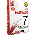 2024 KPSS ÖABT Lise Matematik Öğretmenliği Tamamı Çözümlü 7 Deneme Pegem Yayınları