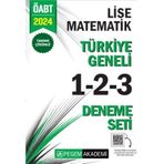 2024 Kpss Oabt Lise Matematik Tamami Cozumlu Turkiye Geneli 1-2-3 Deneme Seti Pegem Yayinlari