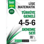 2024 KPSS ÖABT Lise Matematik Tamamı Çözümlü Türkiye Geneli 4-5-6 (3'lü Deneme Seti)