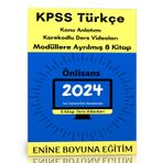 2024 Kpss Önlisans Türkçe Modüler Kitap Seti, Enine Boyuna Eğitim