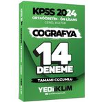 2024 KPSS Ortaöğretim Ön Lisans Genel Kültür Coğrafya Tamamı Çözümlü 14 Deneme - Yediiklim Yayınları