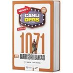 2024 KPSS Tarih Canlı Ders Destekli 1071 Soru Bankası - Akademi Denizi