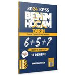 2024 KPSS Tarih Çözümlü 18'li Deneme Ramazan Yetgin Benim Hocam Yayınları