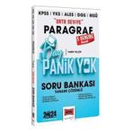 2024 KPSS YKS MSÜ Bay Panik Yok Paragraf Orta Seviye Tamamı Çözümlü Soru Bankası Yargı Yayınevi