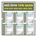 2024 MSÜ ÖSYM Çıkmış Soru Tıpkı Basım Türkiye Geneli 6lı Dijital Çözümlü Deneme (Beyaz)