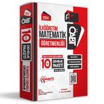 2024 ÖABT İlköğretim MATEMATİK Öğretmenliği 10'lu Çözümlü Paket Deneme TG - Anamorfik Yayınları