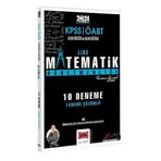 2024 ÖABT Lise Matematik Öğretmenliği 10 Deneme Sınavı