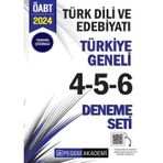 2024 Oabt Turk Dili Ve Edebiyati Ogretmenligi Turkiye Geneli 4-5-6 Deneme Pegem Yayinlari