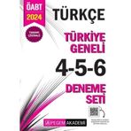 2024 Oabt Turkce Ogretmenligi Turkiye Geneli 4-5-6 Deneme Pegem Yayinlari