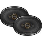 2024 Serisi TS-A6978S 4yollu 650WATT 100RMS Uyumlu 16X24CM Oval Oto Hoparlör Takımı