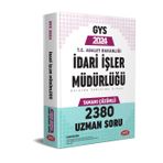 2024 T.C. Adalet Bakanlığı İdari İşler Müdürlüğü GYS Tamamı Çözümlü 2380 Uzman Soru Bankası - Data Yayınları