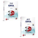 2024 TYT AYT Kimya Soru Bankası Seti 3D Yayınları
