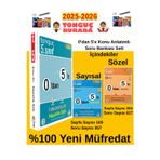2025-2026 0'Dan 5'E Konu Anlatımlı Soru Bankası Seti(Sayısal-Sözel)+Akıllı Tahta Kalemi