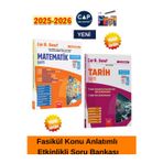 2025-2026 9.Sınıf Matematik-Tarih %100 Yeni Müfredat Konu Anlatımlı Fasikül(2Kitap)+Kalem