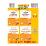 2025 2026 Müfredat 6.Sınıf Tüm Dersler 4 Kitap 36 Hafta Denemeleri Yeni Ürün %100 Marif Müfredat