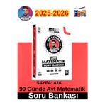 2025-2026 Müfredat Ayt 90 Günde Ayt Matematik Soru Kitabı Mert Hoca+Android Kalem+Kalem