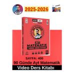 2025-2026 Müfredat Ayt 90 Günde Ayt Matematik Video Ders Kitabı Mert Hoca+Android Kalem