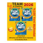 2025-2026 Team Elt 5.Sınıf Team Mate(Test-Practice-Vocabulary Book)3 Kitap Set (Yeni Ürün)+Kalem