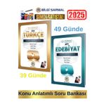 2025 39 Günde Tyt Türkçe+49 Günde Ayt Edebiyat Video Ders Kitabı+Android Kalem