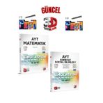 2025 3D Çözüm Ayt Matematik-Ayt Edebiyat Sosyal1 20 Adet Koparmalı Deneme Seti+Kalem
